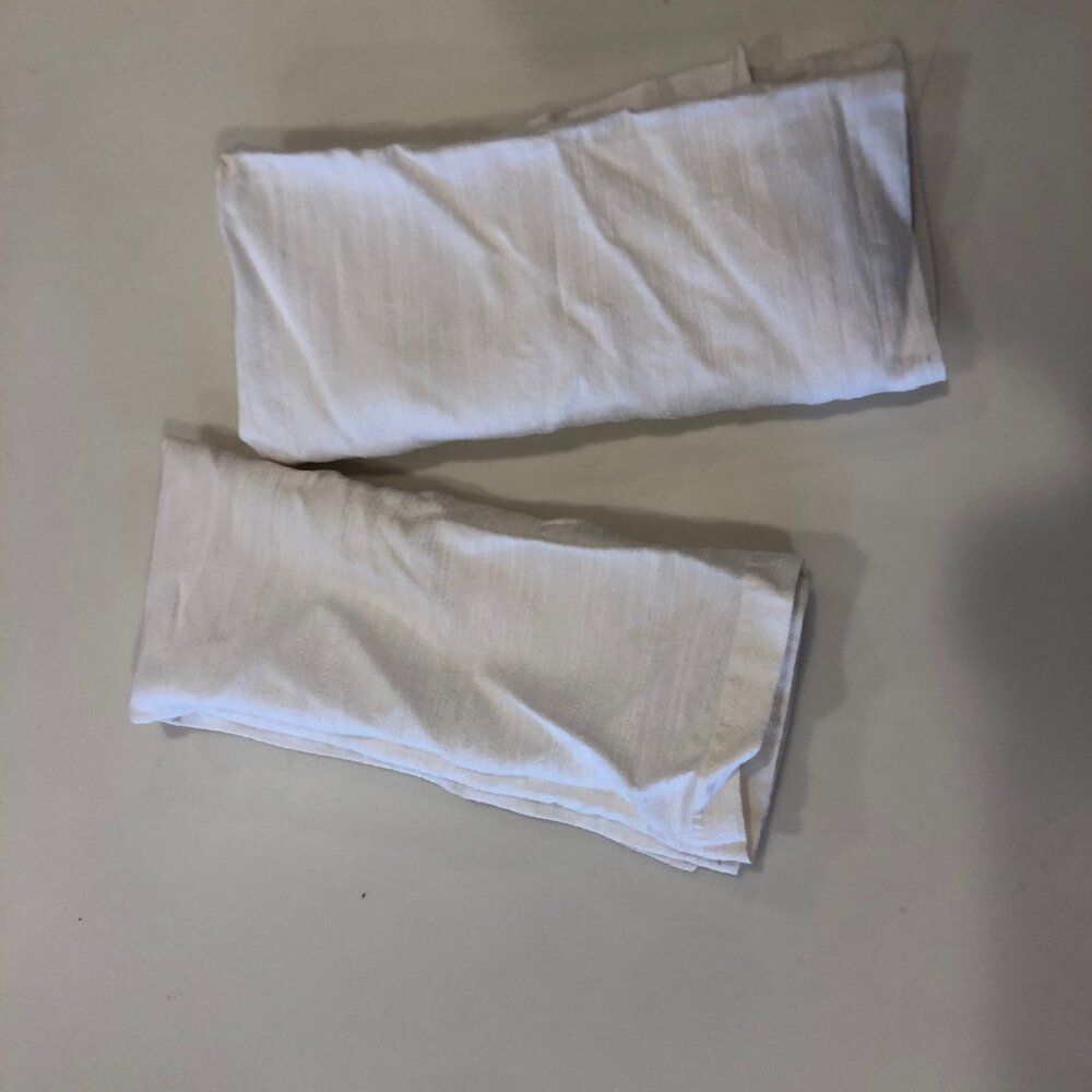 Lustre Napkin - Ivory Crate&Barrel